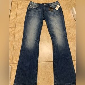 Miss Me Dark Blue Flare Jeans orig 109